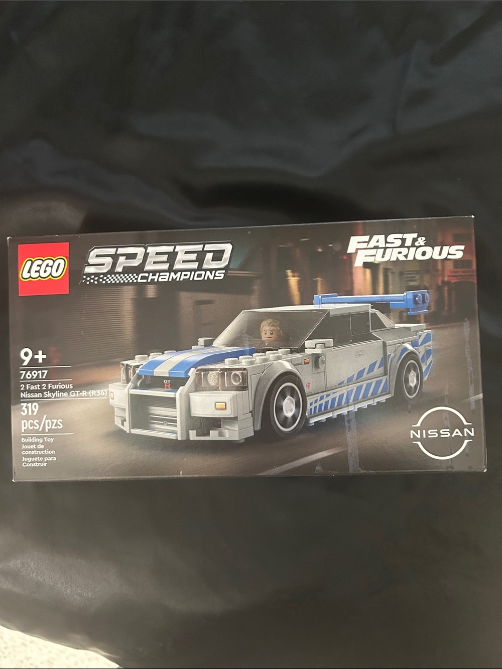 Unopened LEGO Speed Champions Nissan Skyline GT-R - Silver, Blue